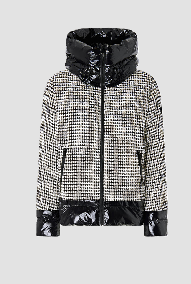 padded white-black