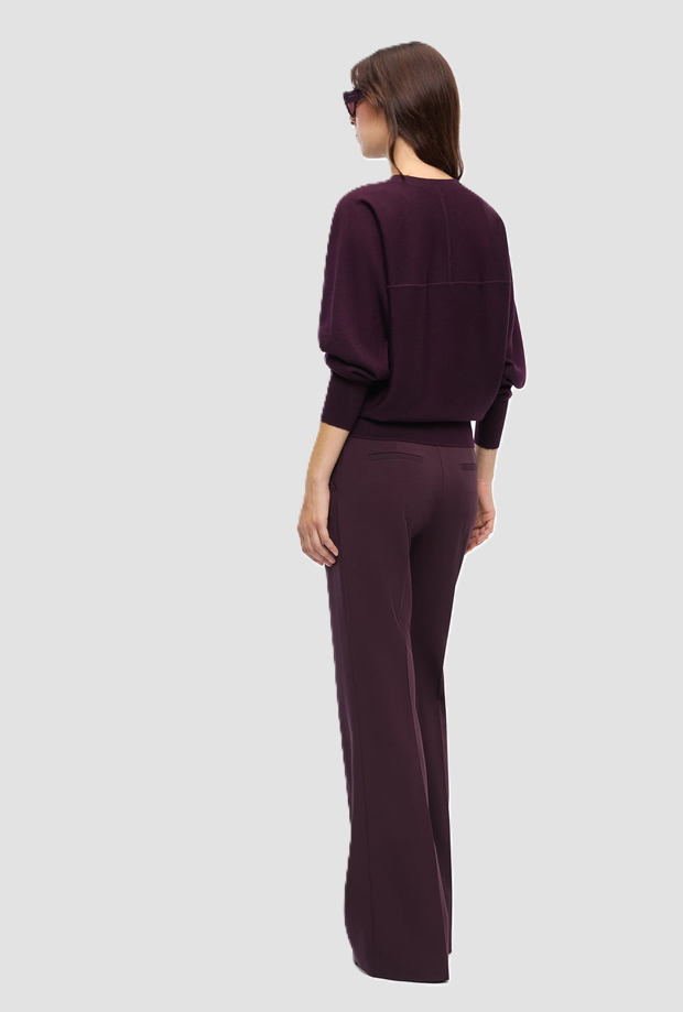mesh with logo love birds woman purple