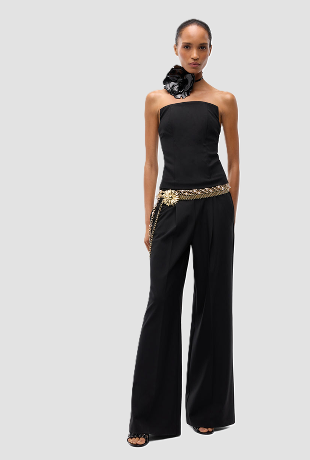 long suit with black woman bust