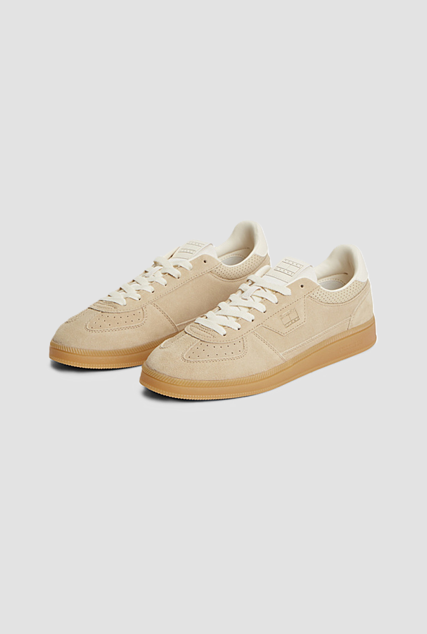 zapatos el hombre verde beige