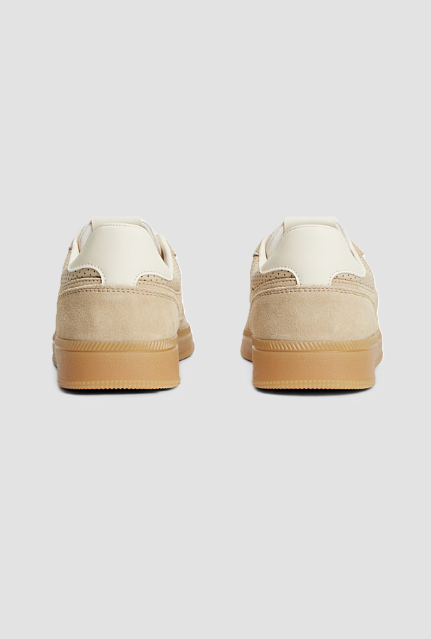 zapatos el hombre verde beige
