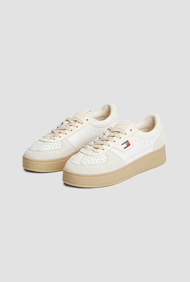 zapatos la mujer Greenwich blanco-beige