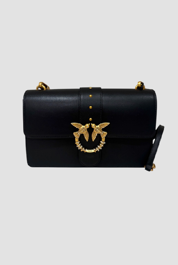 bolsa de amor mujer negro