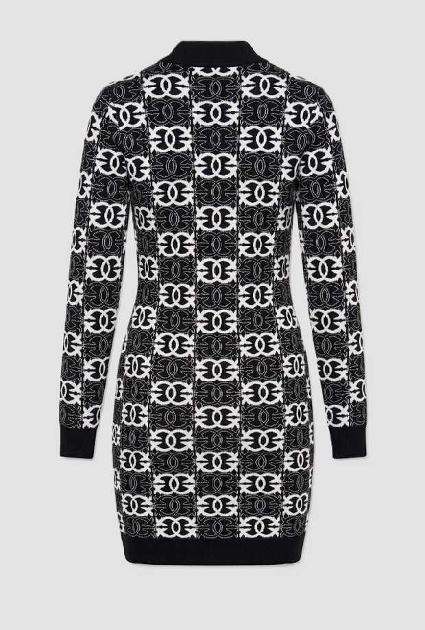 robe de femme noir-blanc reims