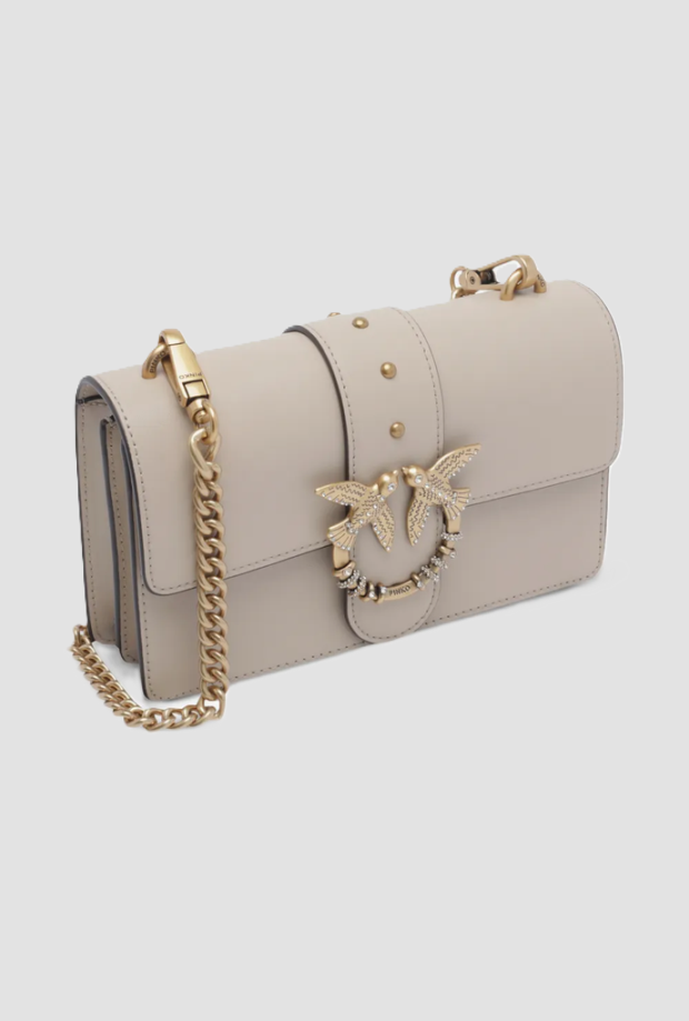 Mini Liebe eine Frau beige