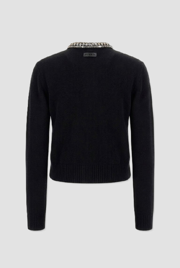 cardigan colony mujer negro