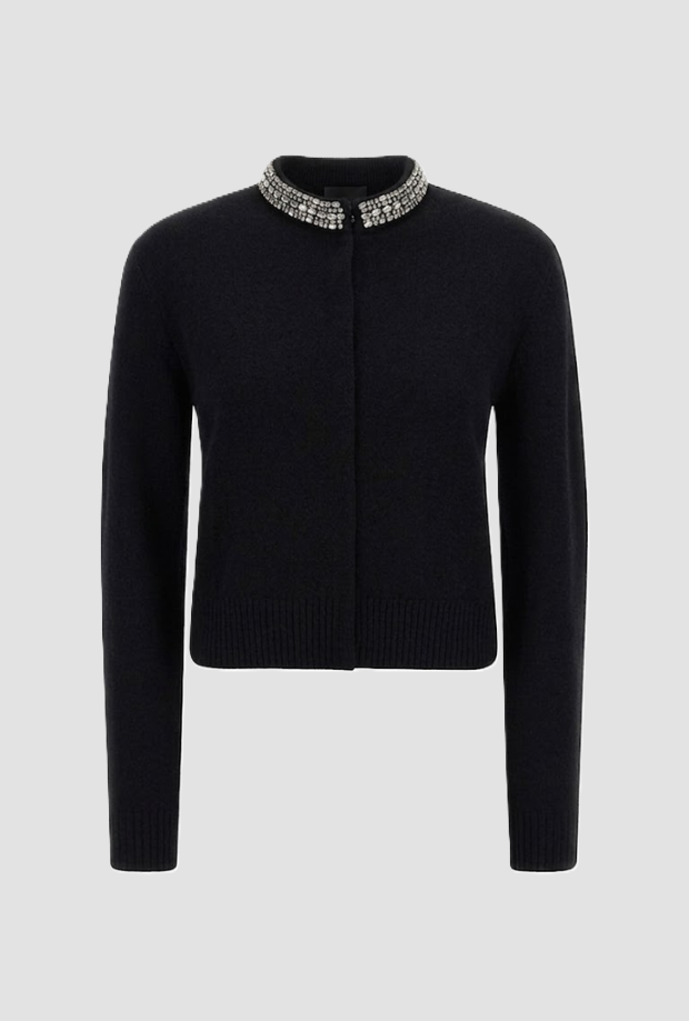 cardigan colony mujer negro