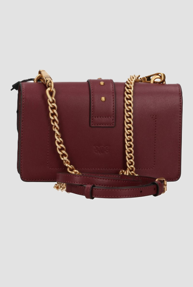 Tasche Liebe eine Mini Frau rot