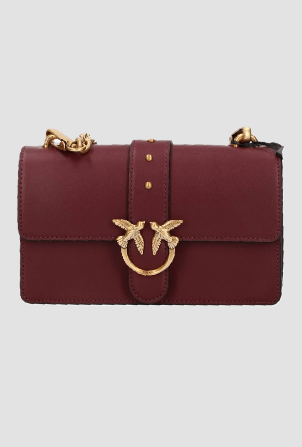 Tasche Liebe eine Mini Frau rot