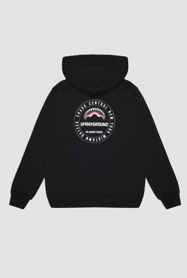Capuche bébé noir