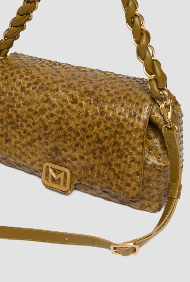 tasche die muses frau grün öl