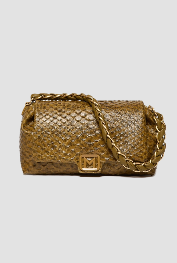 tasche die muses frau grün öl