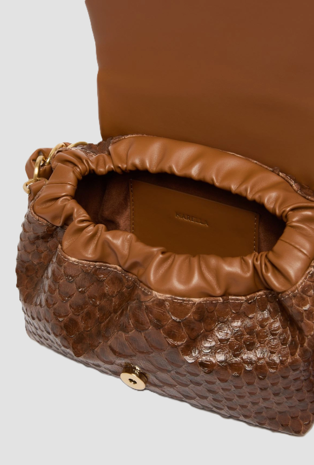 bolso muse pequeña mujer caramelo