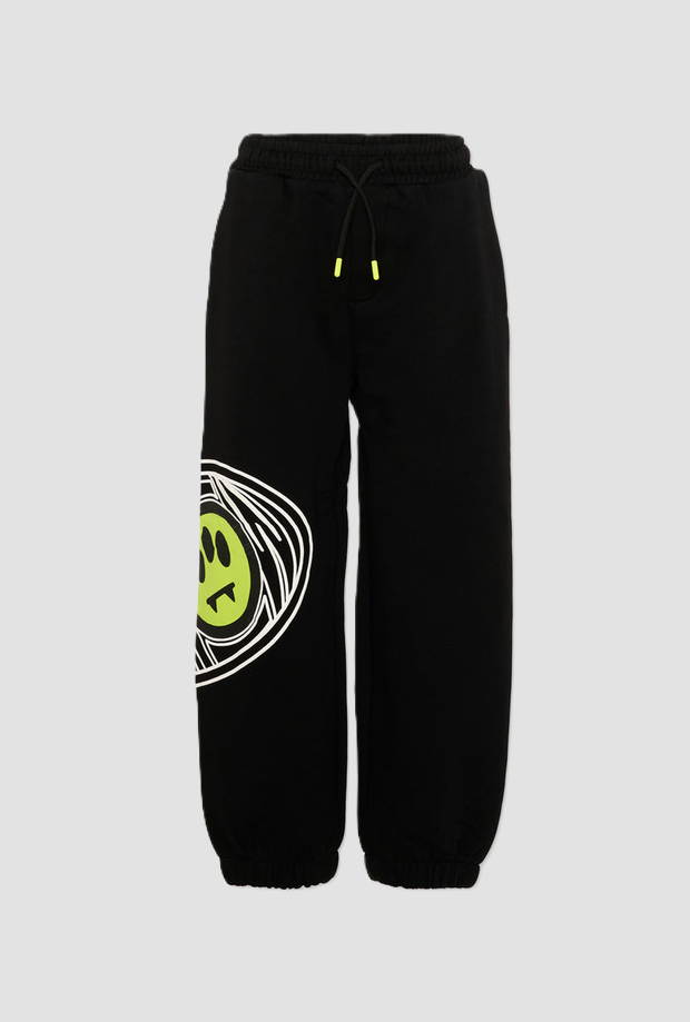 pantalones con maxi sonrisa bebé negro