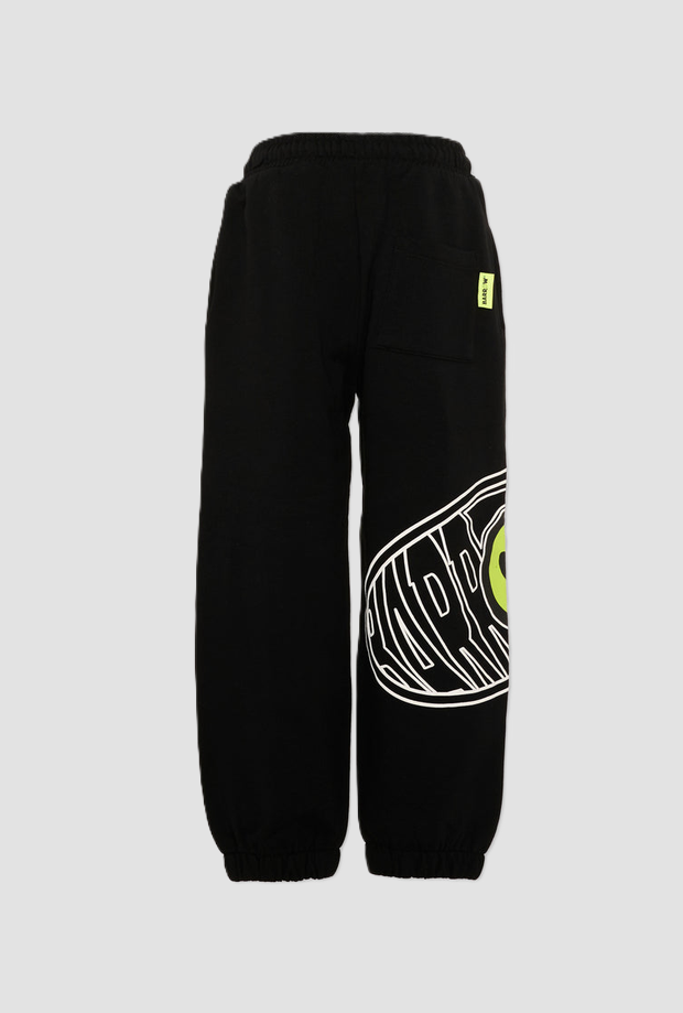 pantalones con maxi sonrisa bebé negro