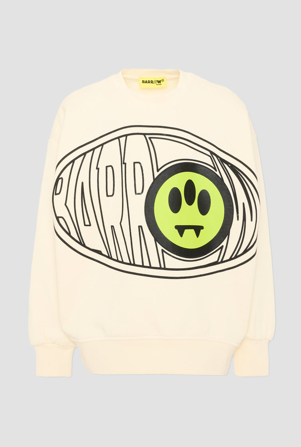 Kapuzenpullover mit Babycreme