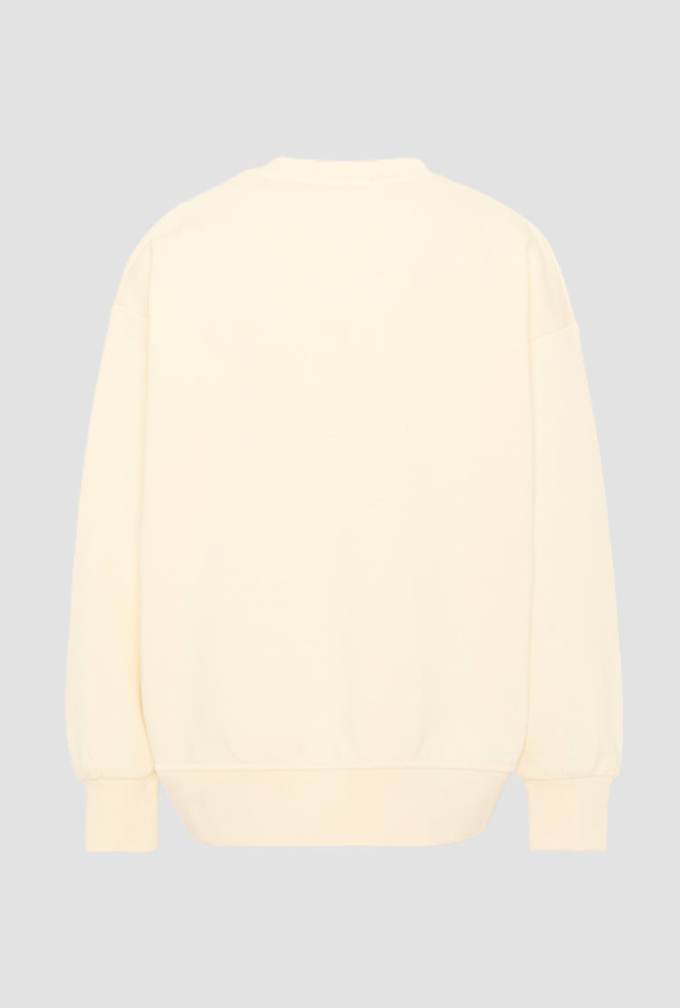 Kapuzenpullover mit Babycreme