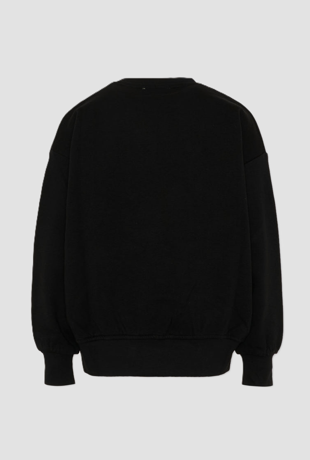 sudadera de bebé maxiprint negro