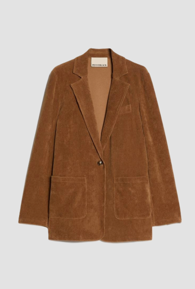 velvet jacket woman camel
