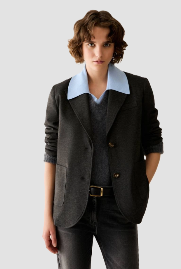 grey jersey jacket
