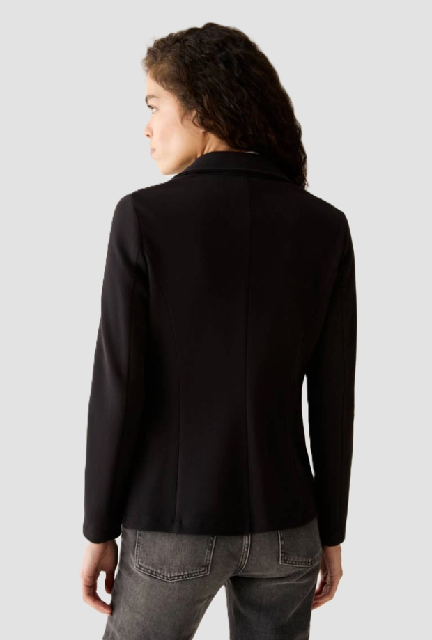 slim fit jacket woman black