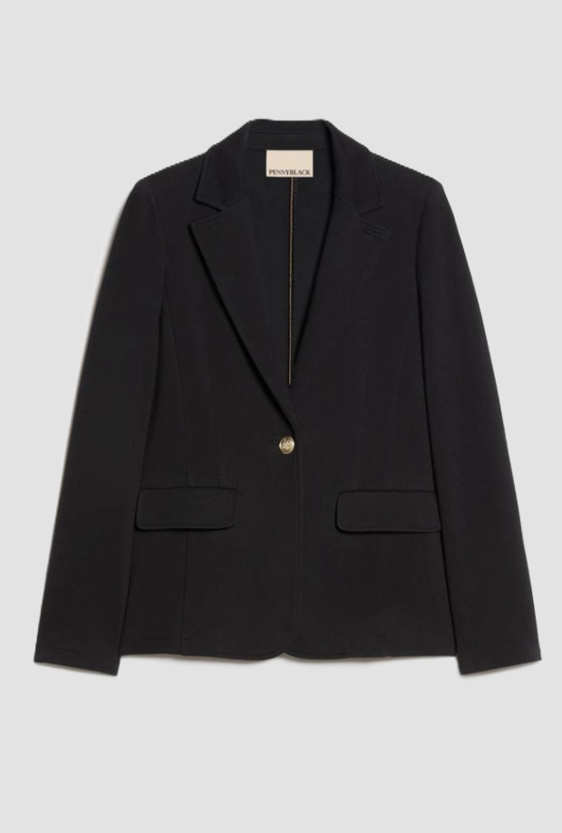slim fit jacket woman black