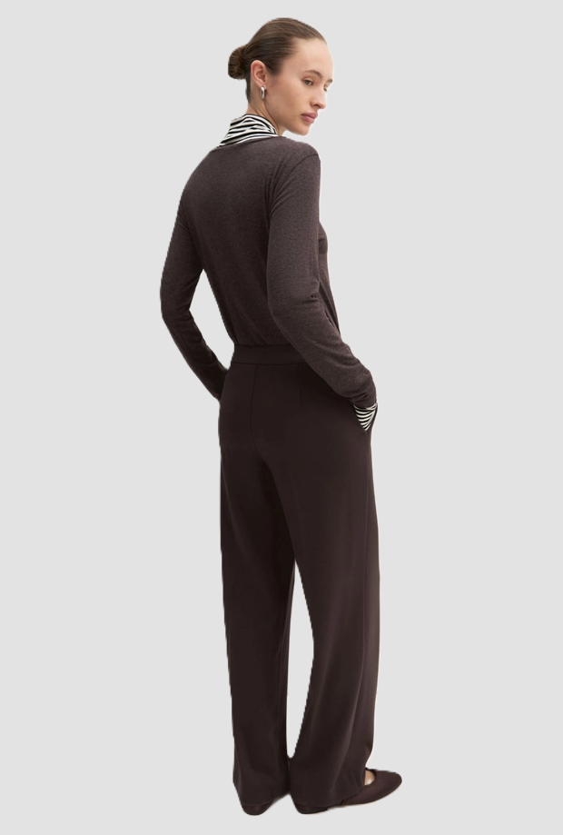 pantalone dritto donna testa di moro