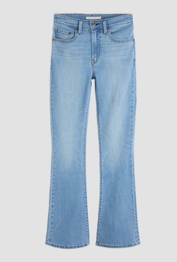 jeans bootcut woman blue medium