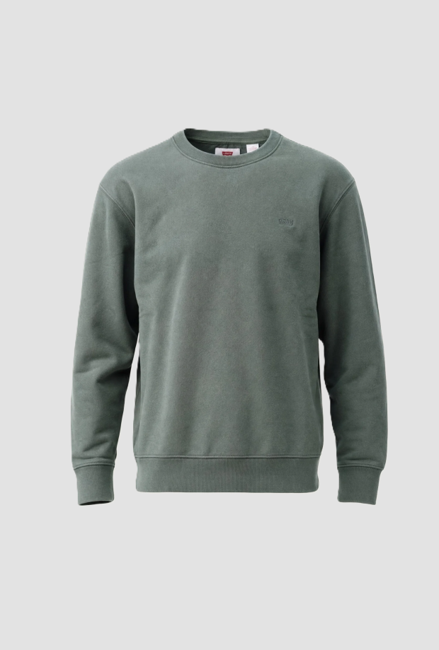 Crewneck sweatshirt man groen