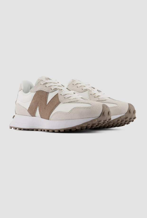 shoes nb 327 woman beige-brown