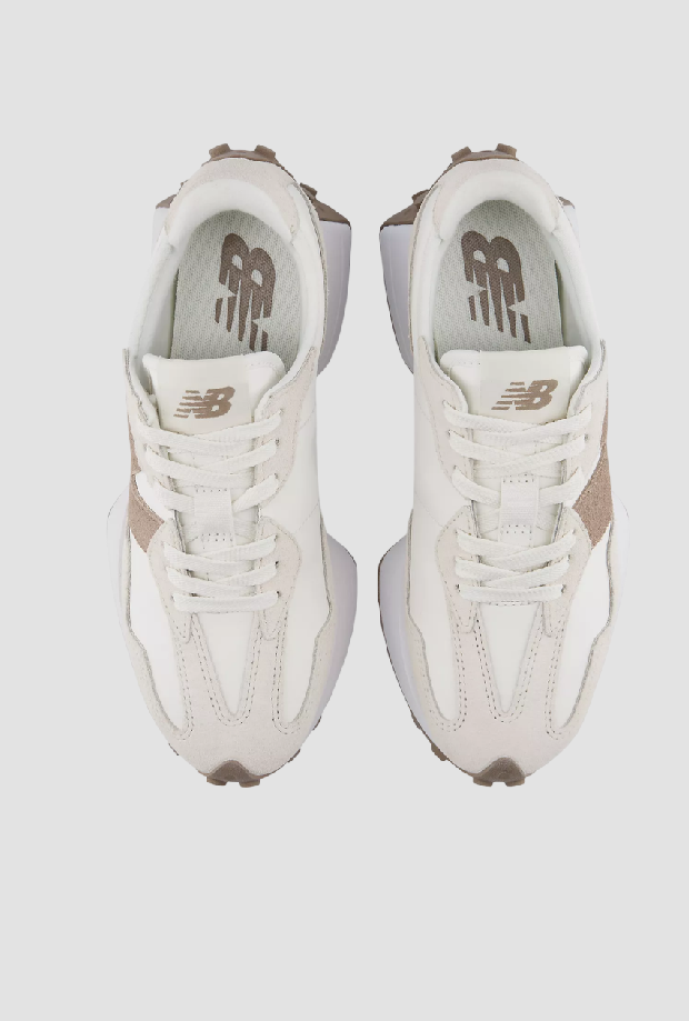 shoes nb 327 woman beige-brown
