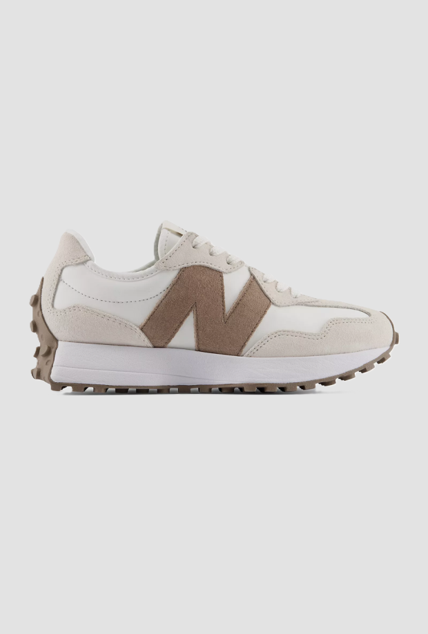 shoes nb 327 woman beige-brown