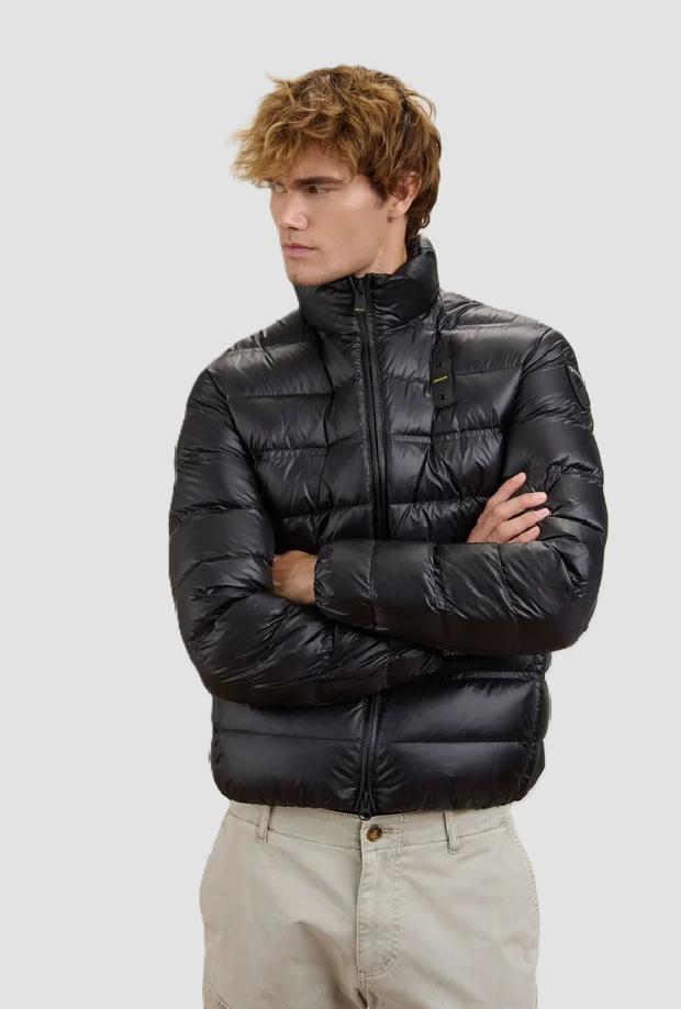 black man belmont down jacket