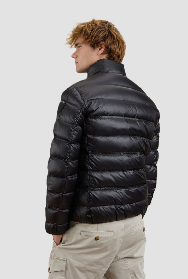 black man belmont down jacket