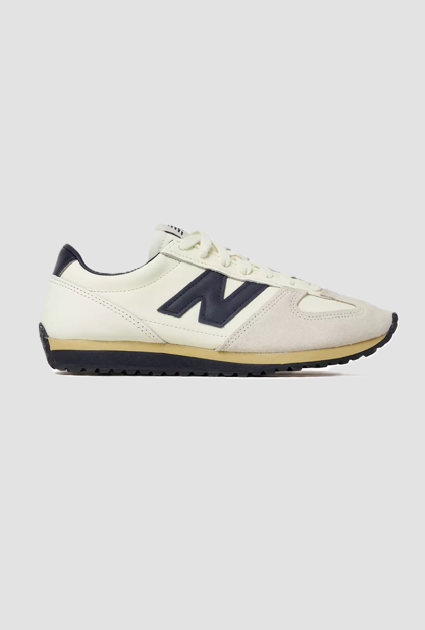 zapatos nb 471 hombres crema azul