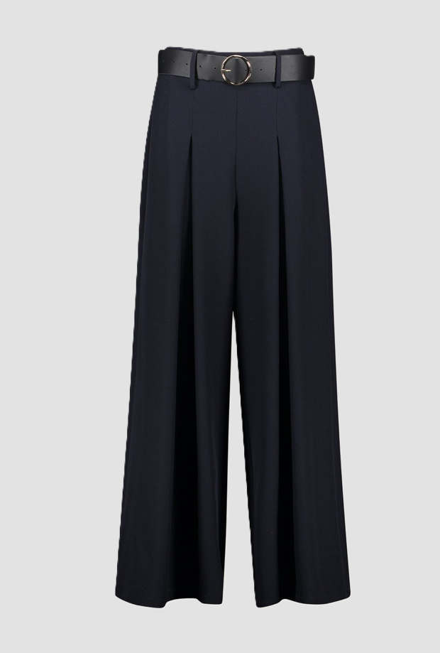 dark blue woman palace trousers