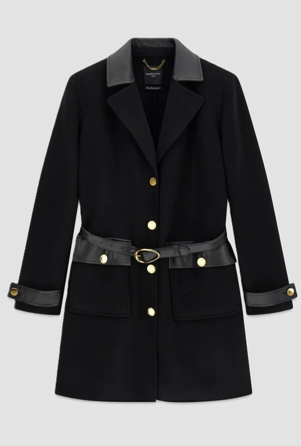 short coat woman black