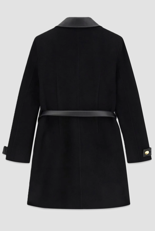 short coat woman black