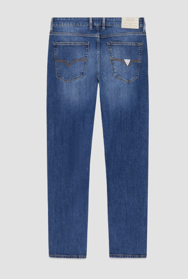 dark blue jeans