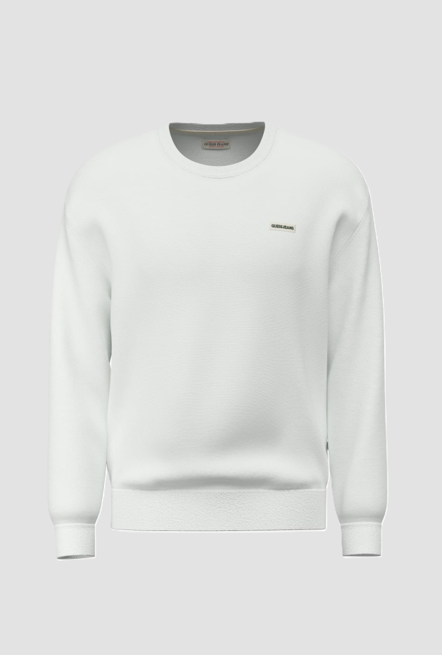 Crewneck sweater man wit