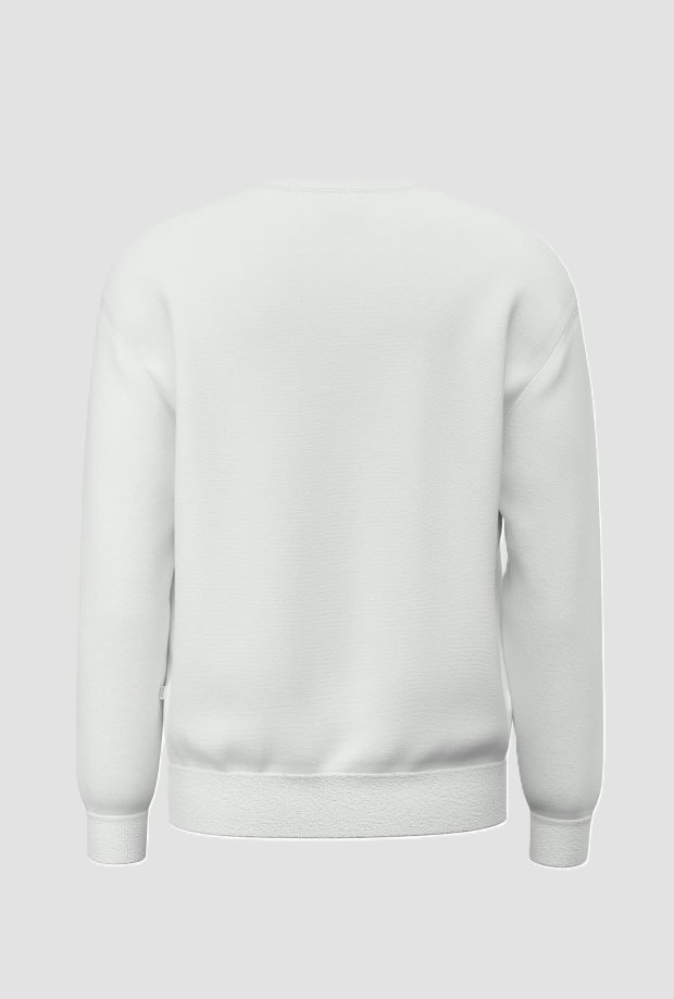 Crewneck sweater man wit
