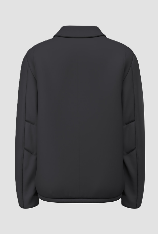 chaqueta hombre negro