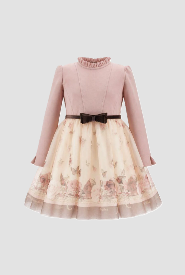 robe tulle rose