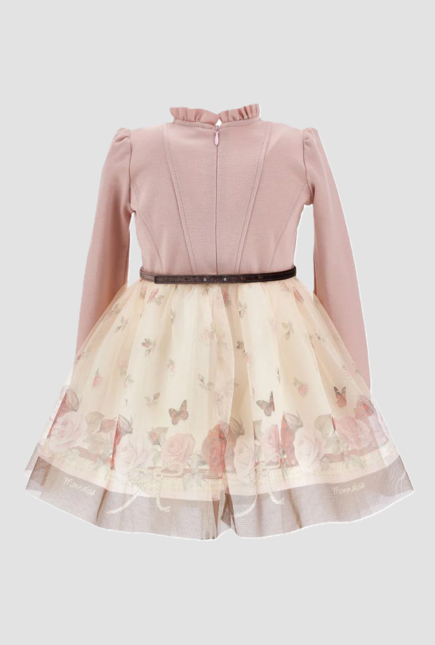 robe tulle rose