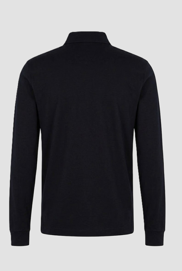 polo with details man blue-gold