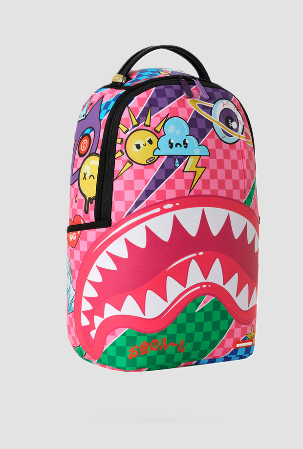 zaino unisex rosa-viola