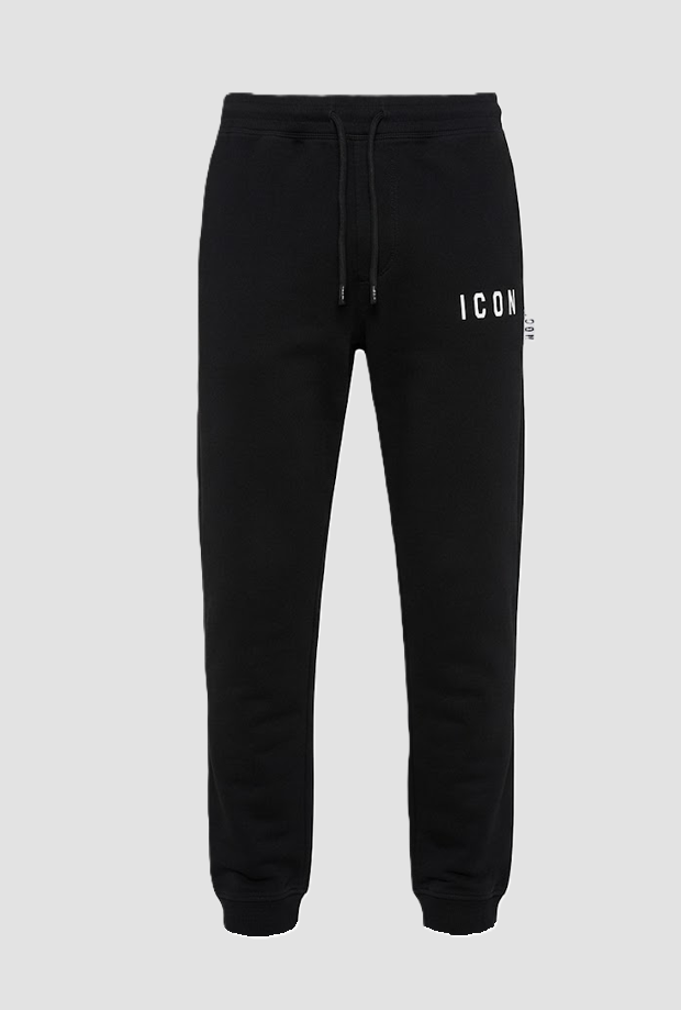 negro jogger pantalones