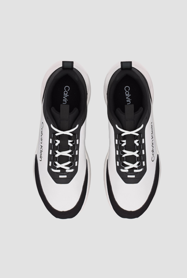 Zapatos para hombre blanco-negro