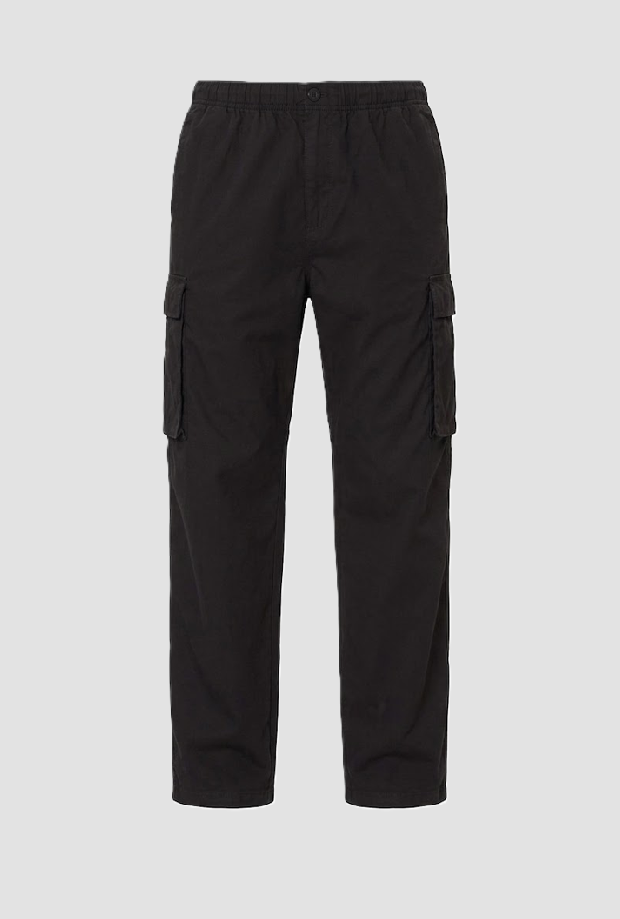 black cargo pants