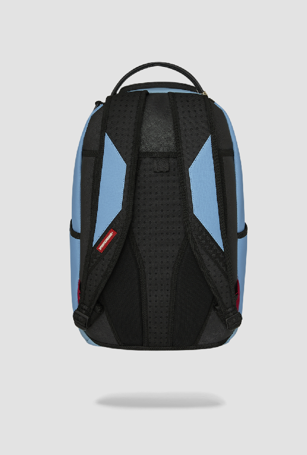 zaino shark central unisex celeste-nero